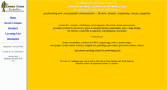 Desktop Screenshot of dramatispersonae.com